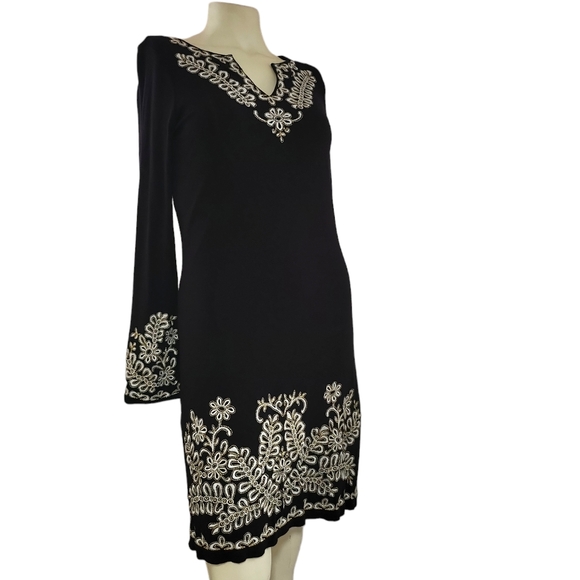 INC INTERNATIONAL Concept Size Small Back embroidered trim and Neckline - Picture 5 of 7